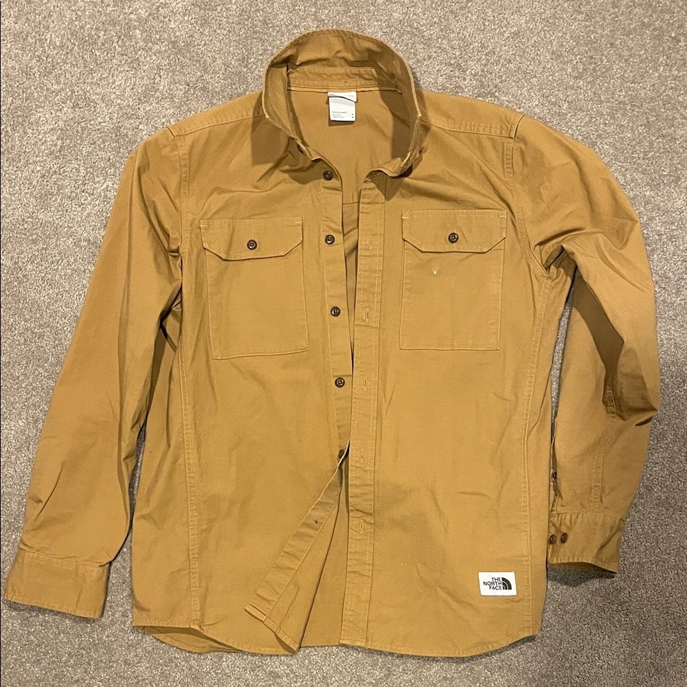 The North Face Men's Shirt Jacket - Mustard Gold